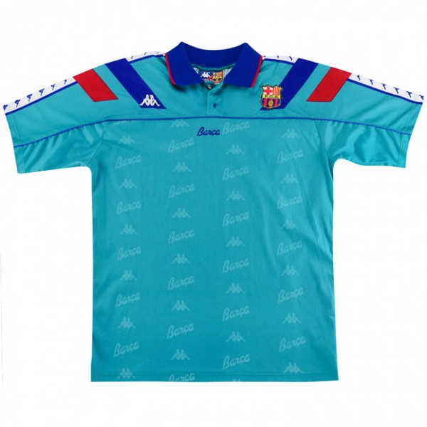 Thailandia Maglia Barcellona Away Retro 1992 1995 Blu